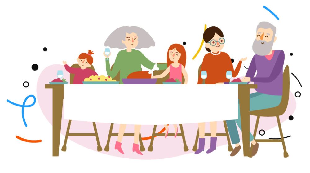 Repas intergénérationnel