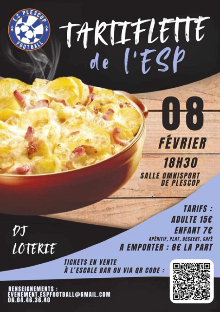 Tartiflette de l\'ESP Football