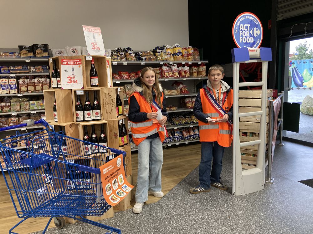 Collecte de la banque alimentaire